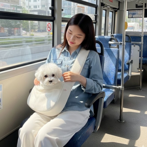 페오펫몰,[예보들][꽃길특가] 예보들 강아지 슬링백 포대기 이동가방 이동장