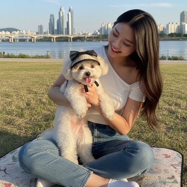 페오펫몰,예보들 강아지모자 강아지썬캡 강아지여름모자