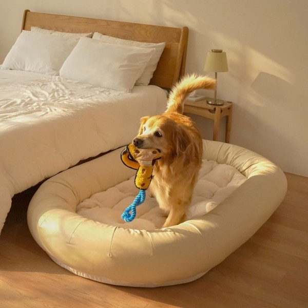 페오펫몰,[핫썸머특가]펫투데이 댕베드 강아지 초대형 범퍼 침대 방석 하우스 집 200x115cm