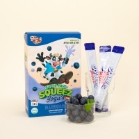 [슈퍼포우] (1박스) 슈퍼포우 짜먹는 요거트 강아지 고양이 아이스크림 간식 블루베리요거트, 360g, 1개