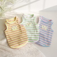 [고퀄리티]국내제작 심플하고 상큼한 디자인의 프레시 스트라이프 나시