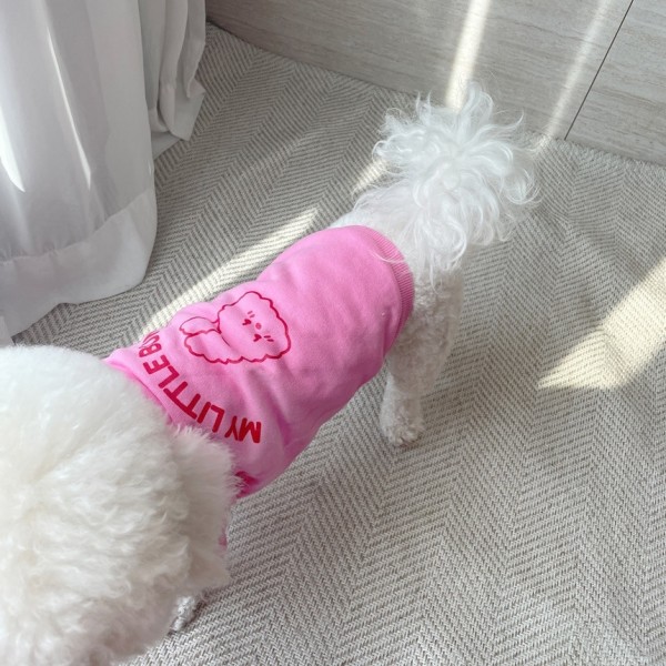 페오펫몰,그루밍독 반려동물 리틀 버니 맨투맨 S-2XL, 3 colors