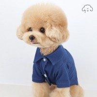 그루밍독 반려동물 베이직 데님 스판셔츠 S-2XL, 3colors