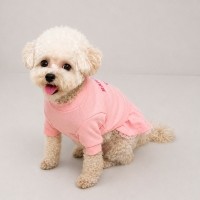 그루밍독 강아지옷 하이틴 맨투맨 원피스 S-XL, 2colors
