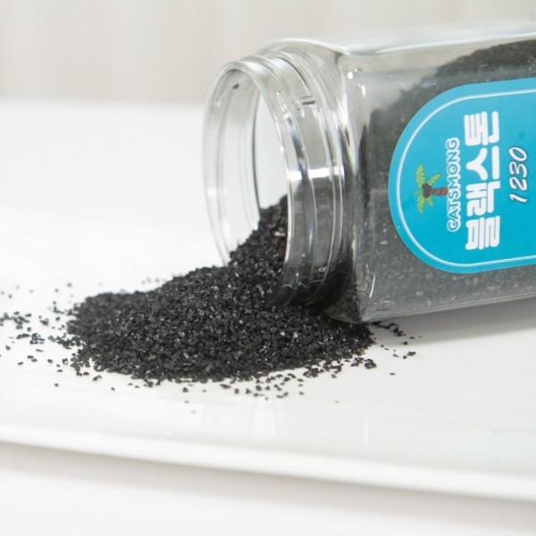 페오펫몰,캣츠몽 블랙스톤 고양이모래 탈취제 1000ml