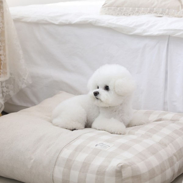 페오펫몰,[리토가토] 린넨 투톤 베드