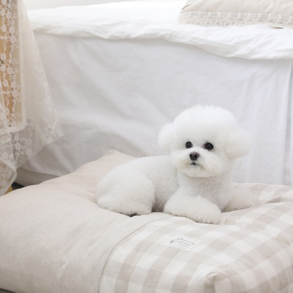 페오펫몰,[리토가토] 린넨 투톤 베드