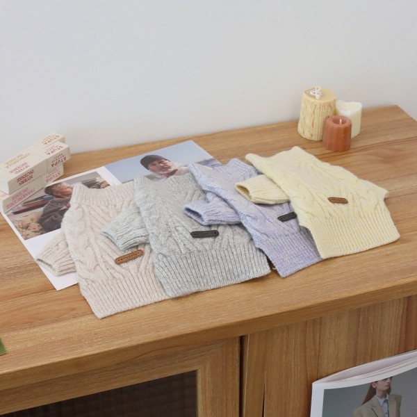 페오펫몰,[리토가토] 토토 베이직 니트 - 블루