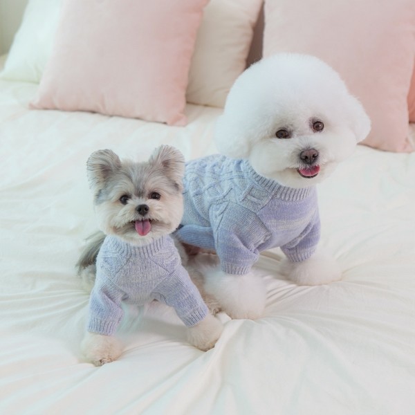 페오펫몰,[리토가토] 토토 베이직 니트 - 블루