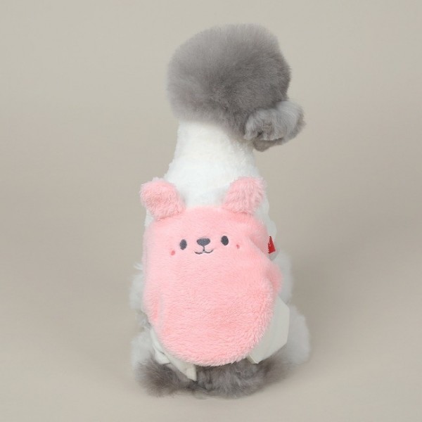 페오펫몰,[리토가토] 폴라베어 플리스 집업 - 핑크