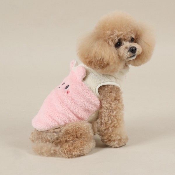 페오펫몰,[리토가토] 폴라베어 플리스 집업 - 핑크