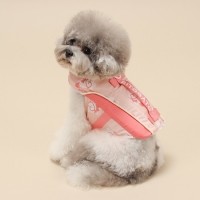 리토가토 스윙하트 강아지 구명조끼 - 핑크