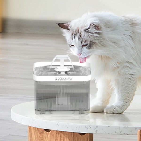 페오펫몰,[핫썸머특가] 코코시루 무선 모터 분수대 자동 급수기 3L WP3WF-WPS 고양이 강아지