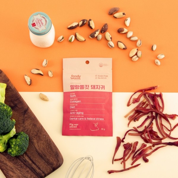 페오펫몰,[IMI] [5+1 증정행사]푸디웜 돼지귀슬라이스 30g