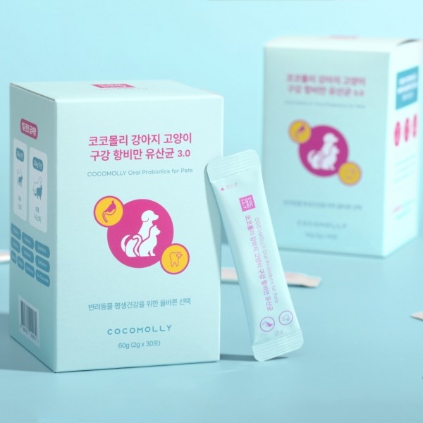 코코몰리 강아지 고양이 구강 항비만 유산균 프로바이오틱스 2gx30포 [최저가]