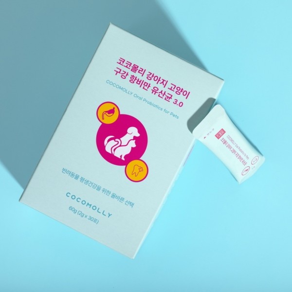 페오펫몰,코코몰리 강아지 고양이 구강 항비만 유산균 프로바이오틱스 2gx30포 [최저가]