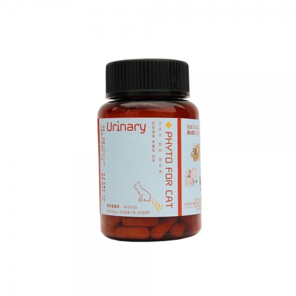 페오펫몰,[핫썸머특가]이프애니멀 파이토포캣 유리너리 고양이 요로 결석 방광염 신장 영양제 60캡슐