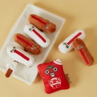 7번버스 개챺 소떡소떡 강아지 노즈워크 장난감