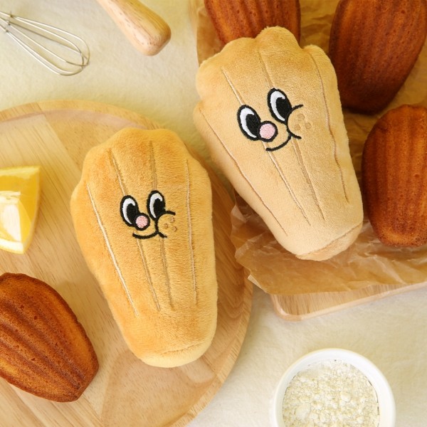 페오펫몰,7번버스 부들촉촉 마들렌 삑삑이 강아지 장난감