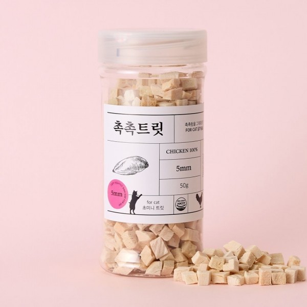 페오펫몰,[페슬러] 촉촉트릿 for cat 초미니트릿 닭가슴살 50g