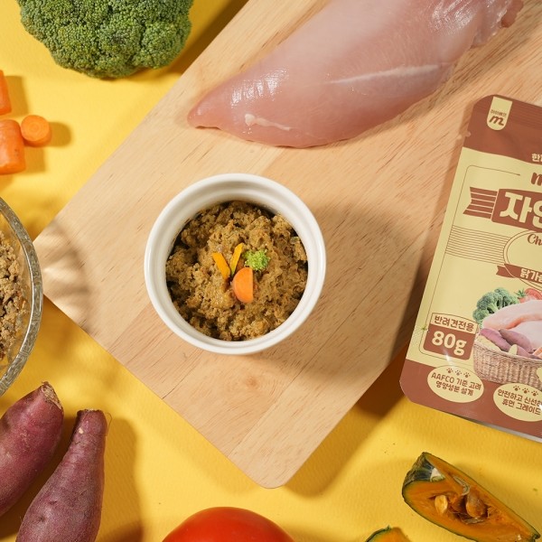 페오펫몰,마이베프 독 마이슐랭 자연화식 혼합 80g x 10ea (1box)