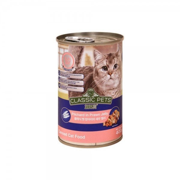 컴페니언 클래식 정어리&새우 캔 400g [10%]