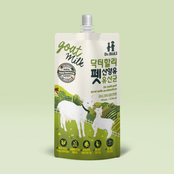 페오펫몰,[우수수특가] 닥터할리 펫 산양유 180mL (10개입)