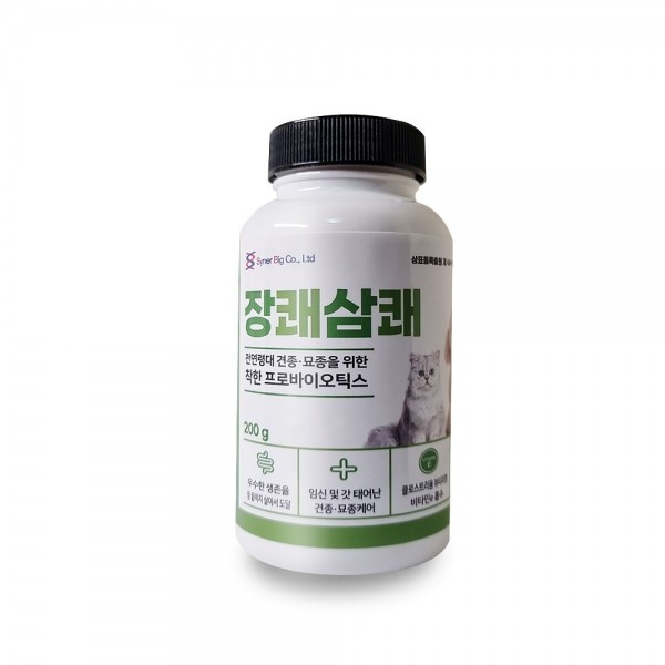 페오펫몰,장쾌삼쾌_ 전 연령대 반려동물을 위한 장 건강 프로바이오틱스