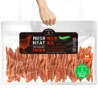 [오래오래프로젝트] 깨끗한육포 바삭 닭가슴살 벌크형 (390g)