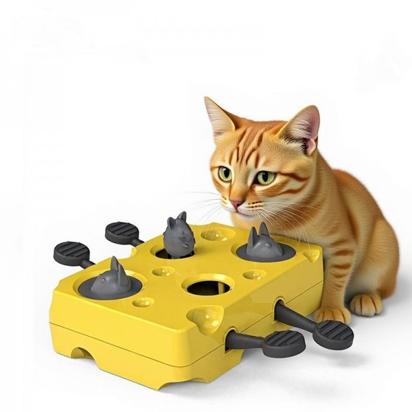 페오펫몰,냥슬아치 장난감 두더지잡기 노즈워크 사냥놀이