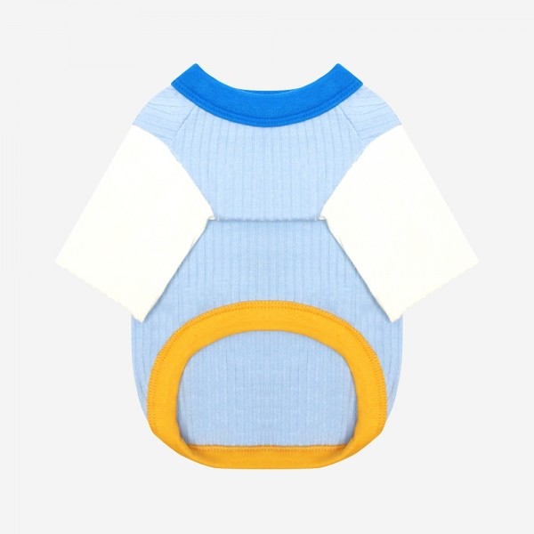 페오펫몰,[무럭무럭특가]COTTON CANDY TSHIRT-BLUE(반팔티)