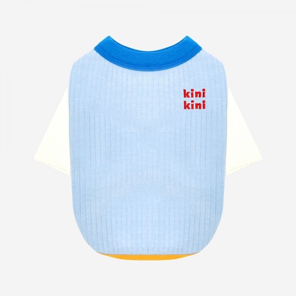 페오펫몰,[무럭무럭특가]COTTON CANDY TSHIRT-BLUE(반팔티)