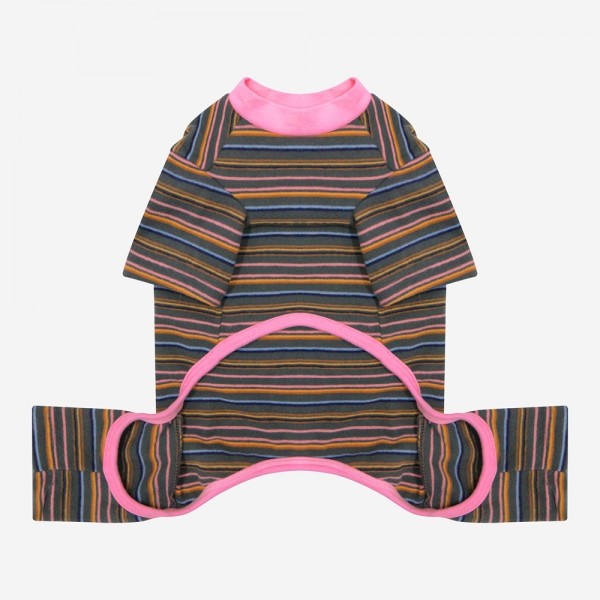 페오펫몰,KINI STRIPE ALL IN ONE-CHARCOAL(올인원)
