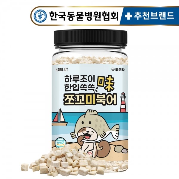 페오펫몰,[댕냥데이특가]펫생각 한입쏙쏙 동결건조 간식 북어 트릿 (약 900알)
