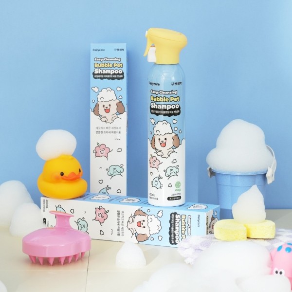 페오펫몰,펫생각 데일리케얼 이지클렌징 버블 펫 샴푸 300ml