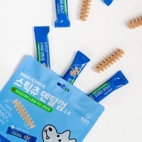 펫생각 강아지 덴탈껌 갈퀴형 치석 구취제거 개껌 양치껌 14개입