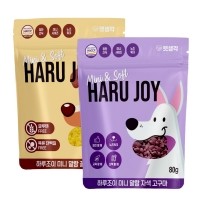 펫생각 미니말랑 고구마 바나나 노즈워크 간식 파우치 세트 160g