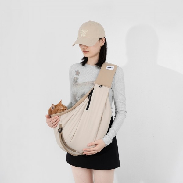 페오펫몰,로띠에 하이드림 데일리 릴렉스 슬링백 강아지 고양이 앞가방 애견 이동가방
