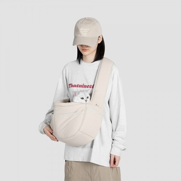 페오펫몰,로띠에 하이드림 컴포트 슬링백 강아지 고양이 애견 앞가방 이동가방