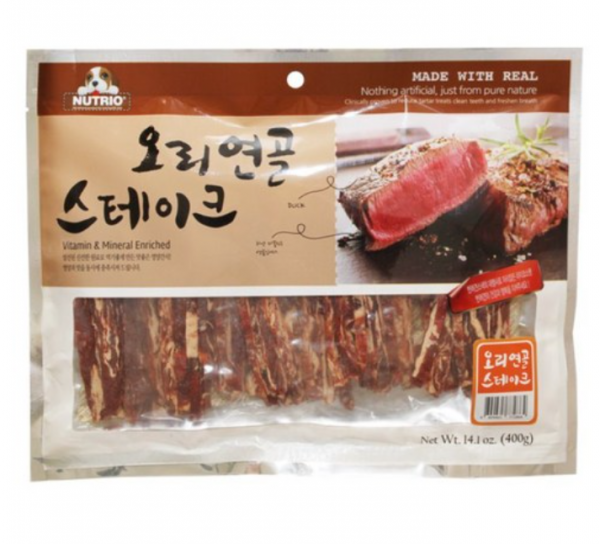 페오펫몰,[뉴트리오] 오리연골 스테이크 400g [최저가]