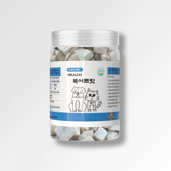 페오펫몰,[리뉴얼 중]바나나시 동결건조 자색고구마 트릿간식