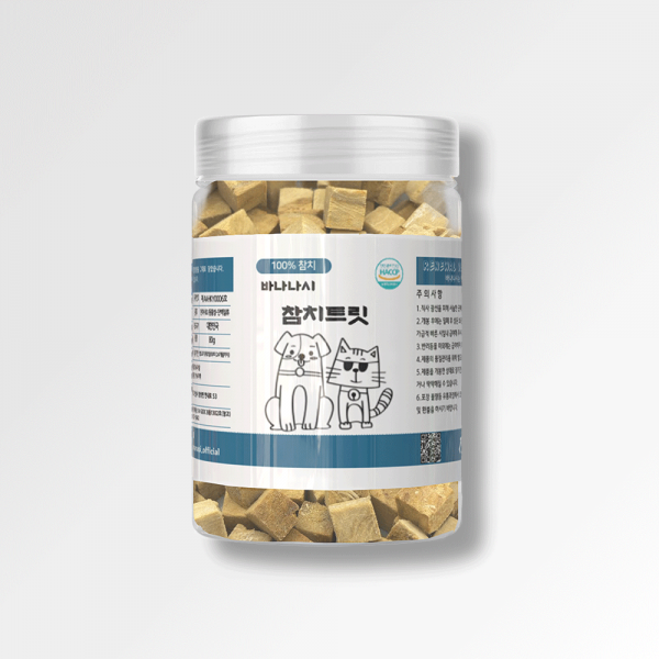 페오펫몰,[리뉴얼 중]바나나시 동결건조 자색고구마 트릿간식