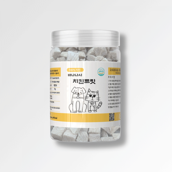 페오펫몰,[리뉴얼 중]바나나시 동결건조 자색고구마 트릿간식