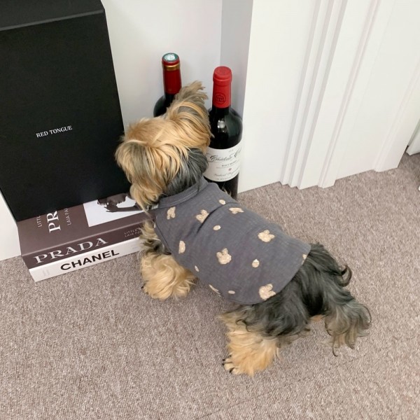 페오펫몰,디어아지 실내복 바니 토끼 민소매 티셔츠