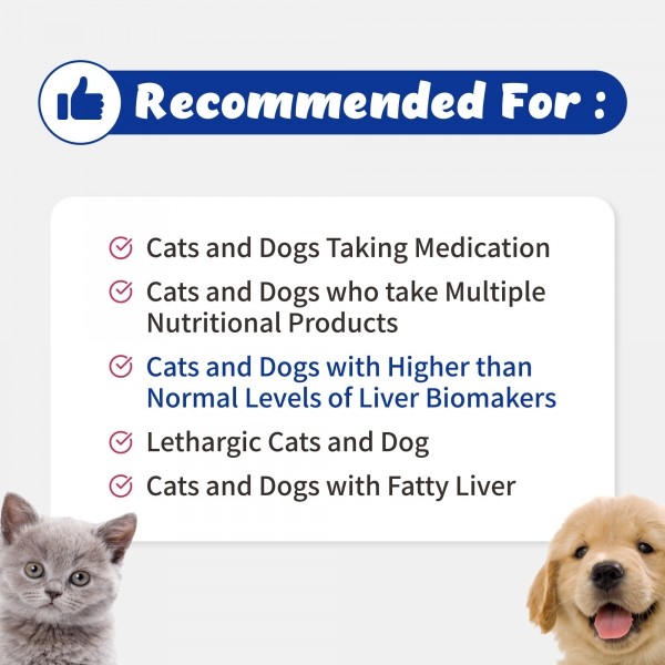 페오펫몰,브랜바인 미국 특허 간 기능 개선 영양제 100캡슐(최대 3개월분) 강아지 고양이 간영양제 밀크씨슬 실리빈