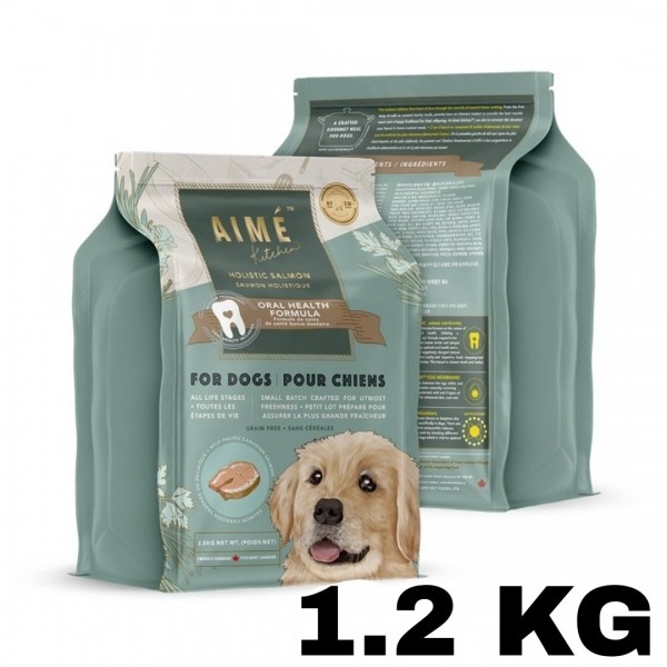 페오펫몰,에이미키친 홀리스틱 강아지 구강&장 건강사료(연어) 1.2kg