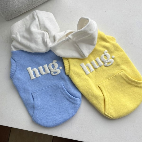 페오펫몰,해피댕댕 허그후드 (2color) 강아지 봄 후드 S-2XL