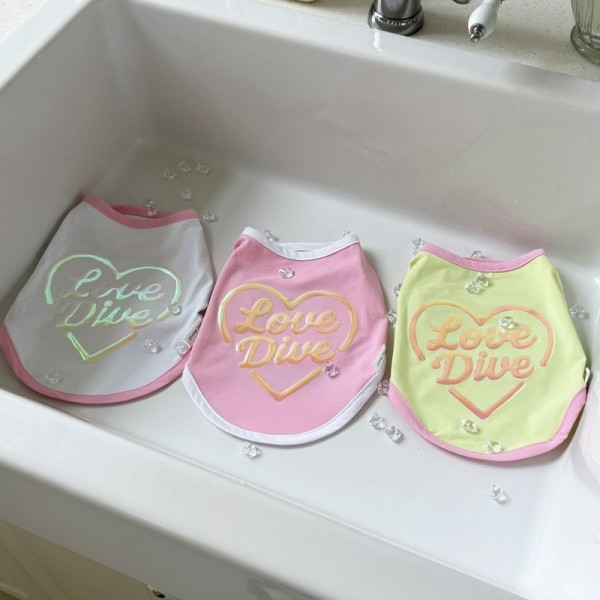 해피댕댕 러브다이브 (3color) 강아지 쿨조끼 입기편한 아우터 S-2XL