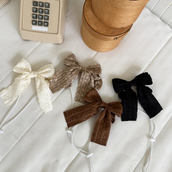 페오펫몰,해피댕댕 샤이리본끈 / 강아지 화동 리본머리띠