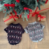 [해피댕댕] 사슴가디건 / 강아지 중형견 노르딕 옷 XS-3XL